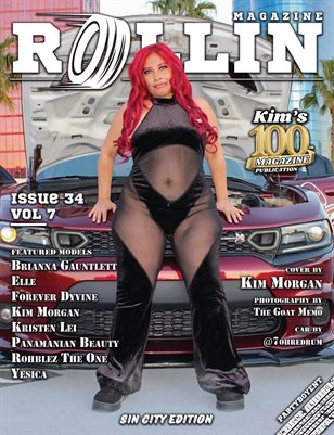 Rollin Magazine - Issue 34 (Cover Model Kim Morgan)
