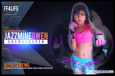 Jazzmine Gwen Futuristic - Poster