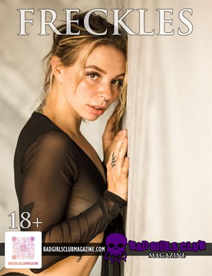 Freckles - Sexy Busty Blonde Babe Shows Off Her See Through Lingerie and Her Body