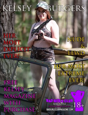 Kelsey Burgers - Sexy Busty Nude Naked Barely Legal Aussie Babe is Ready to Blow Away Her Enemy... and You!