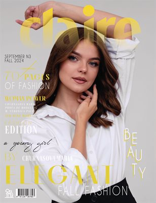 CLAIRE Magazine | The September Portrait Edition | Vol.3 | 2024