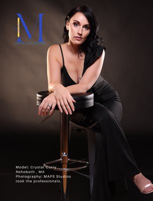 M Model Magazine Crystal Curry