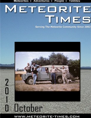Meteorite Times Magazine - October 2010