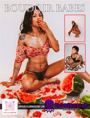 Boudoir Babes of Savannah Malev - Sexy Busty Babes Have Boudoir Fun Eating a Watermelon, Playing Magic Cards and more