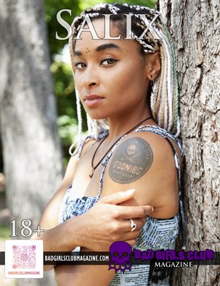 Salix - Sexy Blonde Ebony Dreadhead Babe Strips and Parties for You in a Creek & Studio Bare feet and all