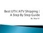 ATV-UTV shipping by shipa1