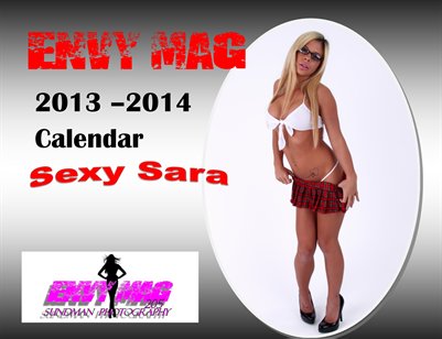 Sara Envy Mag 205 Calendar 