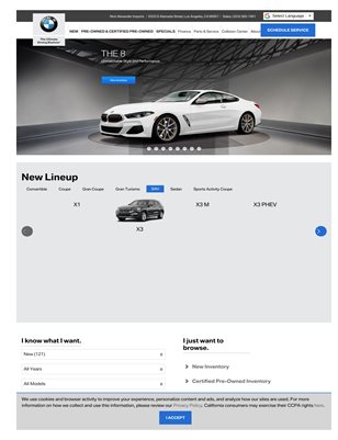 BMW 5 Series in los angeles