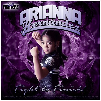Arianna Hernandez Comp Card/Mini Poster 8x8