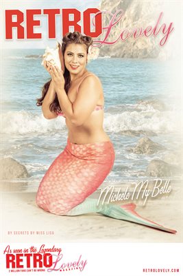 Michele My Belle Mermaid Cover Poster