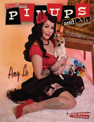Atomic Beauties Magazine - Pinups and Pets Special Edition 2026 Amy Lu Cover