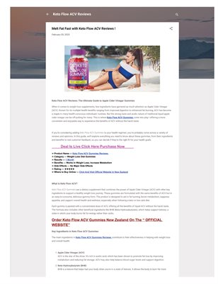 Melt Fat Fast with Keto Flow ACV Reviews !