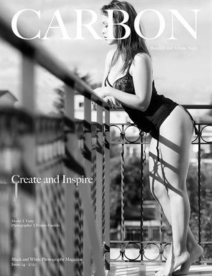 Carbon Black and White Photography Magazine - Art Nude and Boudoir Edition 14