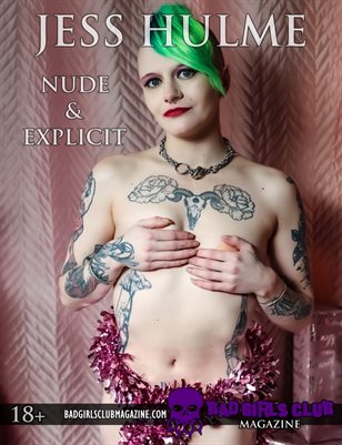 Jess Hulme - Sexy Busty Nude Naked British Punk Babe with Tattoos and Mowhawk Unwrapped for You - EXPLICIT