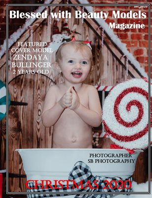 Blessed with Beauty Models Magazine Christmas 2020