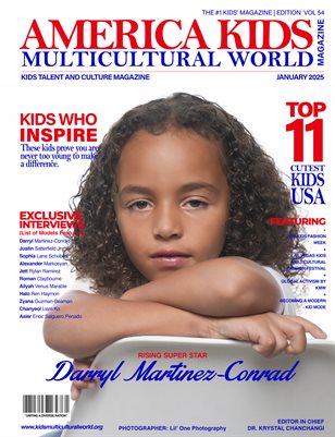 Cutest Kids Magazine January 