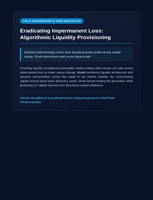  Eradicating Impermanent Loss: Algorithmic Liquidity Provisioning