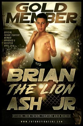 BRIAN ASH JR GOLD MEMBERSHIP/DIPLOMA POSTER
