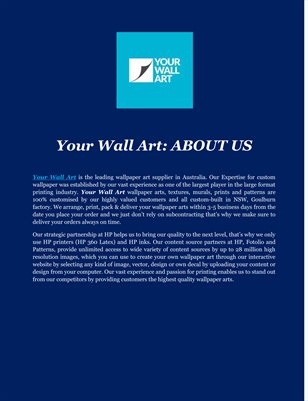 Your Wall Art: ABOUT US