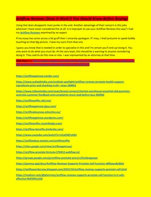 Actiflow Reviews | {{Honest Customers Report 2023}} Worth To Buy OR Scam?