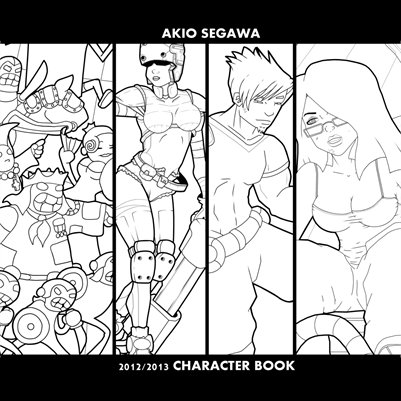 Akio Segawa 2012/2013 character book