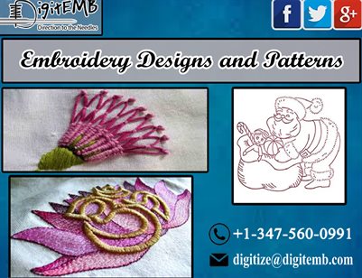 Embroidery Designs and Patterns