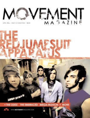 04.2006 THE RED JUMPSUIT APPARATUS,  THE ODDZ, THE EMBRACED