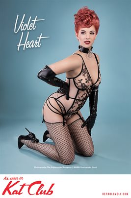 Violet Heart Poster