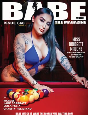 BABE WATCH ISSUE 660 FT MISS BRIDGETT MALONE