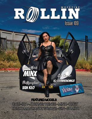 Rollin Magazine Issue 109 Cover Model Minx