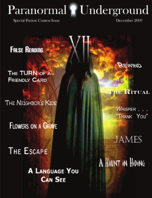 Paranormal Underground Special 2009 Fiction Contest Issue