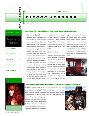 Fierce Strandz Newsletter