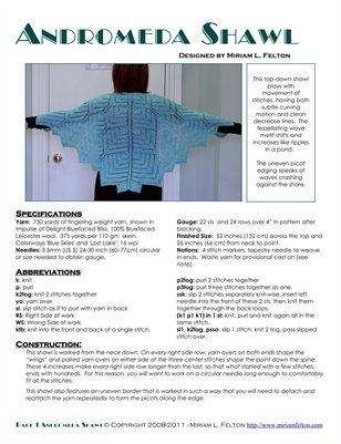Andromeda Shawl