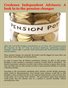 Credence Independent Advisors: A look in to the pension changes
