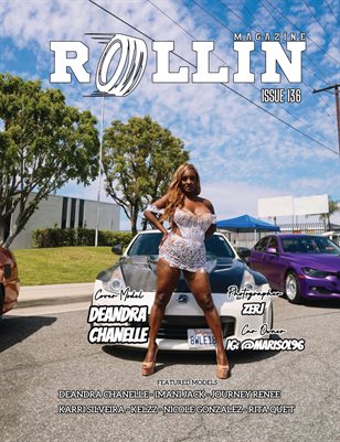 Rollin Magazine Issue 136 Cover Model Deandra Chanelle