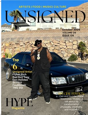 Unsigned Hype Magazine October 2024