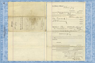 1877 Mortgage, Jay to Howard, Miami County, Ohio