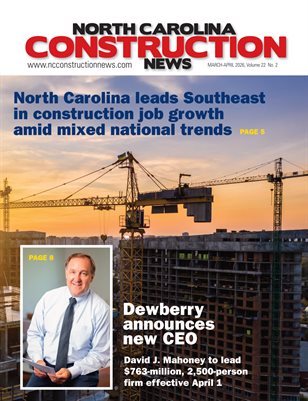 North Carolina Construction News (March/Apriil 2026)