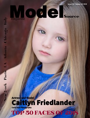 Model Source Magazine Issue 10 Volume 10 Top 50 Faces of 2018