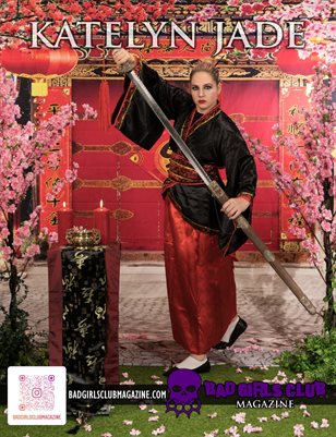 Katelyn Jade - Busty Blonde Australia Babe Returns Cosplaying as Mulan Armed and Ready with a Fan and Sword