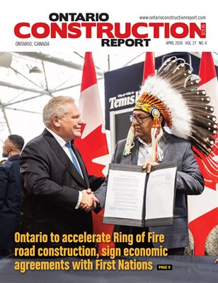 Ontario Construction Report (April 2026)