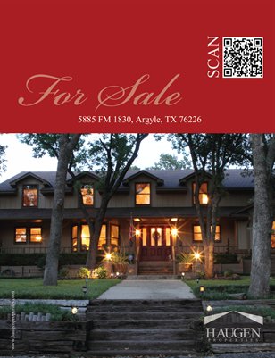 Haugen Properties - 5558 FM 1830, Argyle, Texas 76226