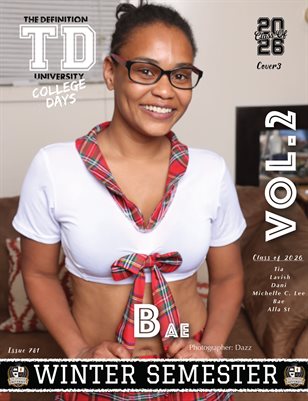 The Definition University Bae Winter Semester vol 2 issue 781 Cover 3