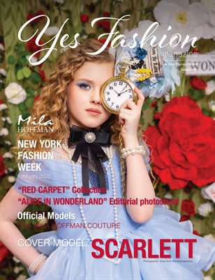 Yes Fashion Magazine, Issue #86 v4, New York Fashion Week, February 2026, Mila Hoffman Couture