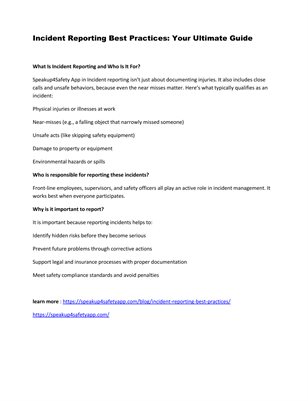 Incident Reporting Best Practices: Your Ultimate Guide