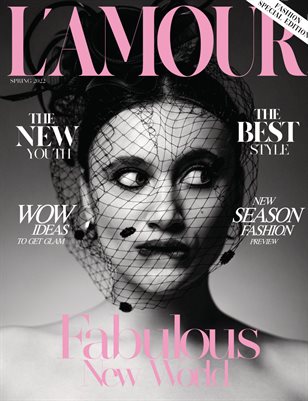 L´AMOUR Magazine_Black and White editorial.