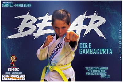 Cole Gambacorta Blue Scream Poster