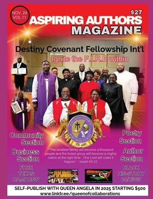 NO. VOL 11 ASPIRING AUTHORS MAGAZINE