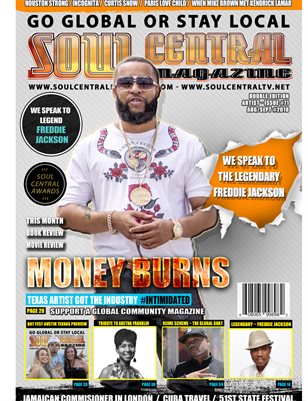 Soul Central Magazine #Edition #71 Indie Artist Money Burns