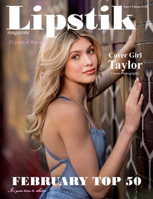 Lipstik Magazine February Top 50 Issue 2 Volume 12 24'